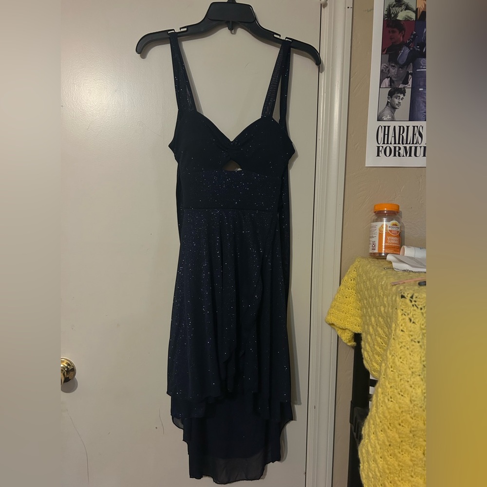 Dark Blue Homecoming Dress